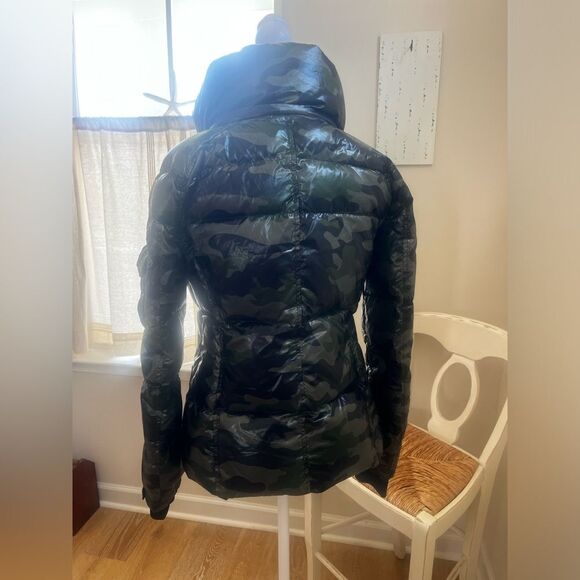 S13 NewYork Camouflage shiny Puffer Jacket; Size Small, perfect condition! - Picture 4 of 11